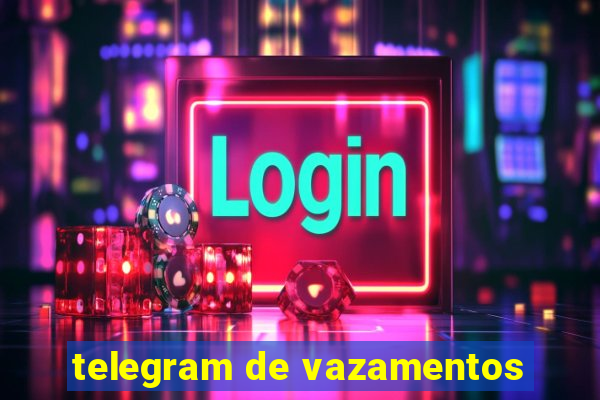 telegram de vazamentos